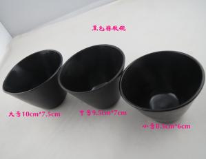 Self-curing cups, rubber bowl